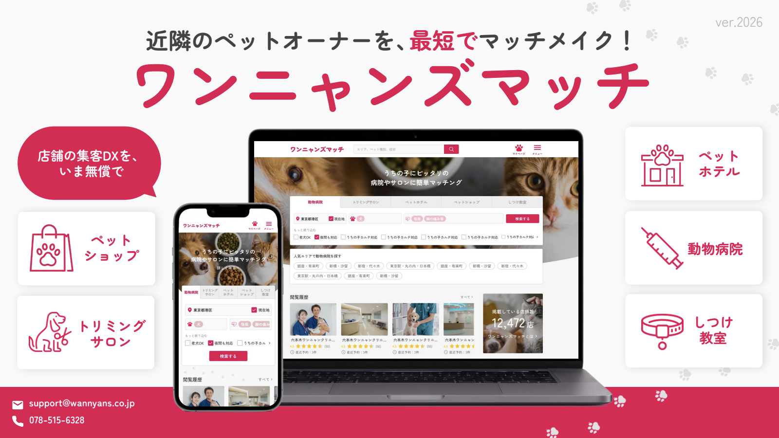 ワンニャンズマッチ 総合資料